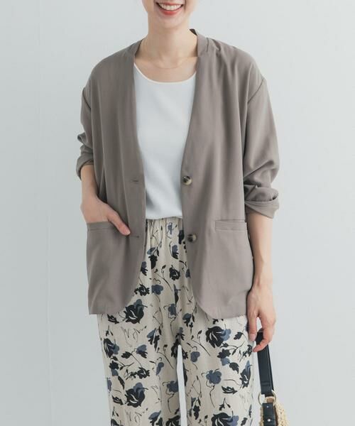 URBAN RESEARCH DOORS / アーバンリサーチ ドアーズ その他アウター | ノーカラージャケット | 詳細10