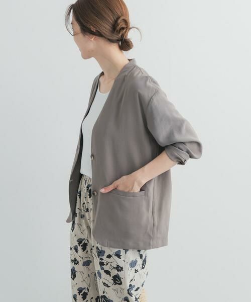 URBAN RESEARCH DOORS / アーバンリサーチ ドアーズ その他アウター | ノーカラージャケット | 詳細13