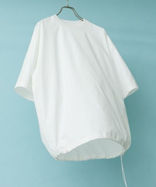 URBAN RESEARCH DOORS / アーバンリサーチ ドアーズ Tシャツ | クイックドライ ドロストショートスリーブTシャツ（ホワイト）