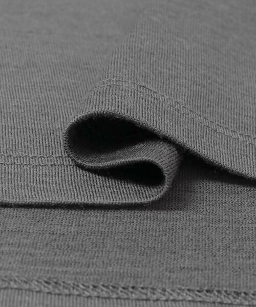 URBAN RESEARCH DOORS / アーバンリサーチ ドアーズ Tシャツ | PURE WOOL クルーネックショートスリーブTシャツ | 詳細24