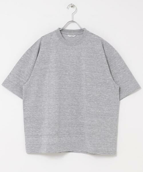 URBAN RESEARCH DOORS / アーバンリサーチ ドアーズ Tシャツ | DRYMIX20sプレーティングショートスリーブ Tシャツ（グレー）