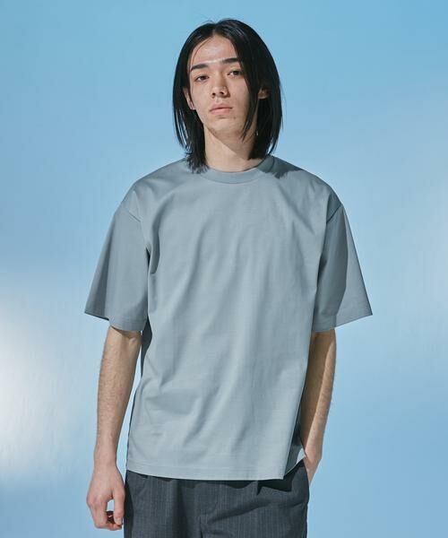 URBAN RESEARCH DOORS / アーバンリサーチ ドアーズ Tシャツ | 『UR TECH』 サマシェア クルーネックTシャツ | 詳細1