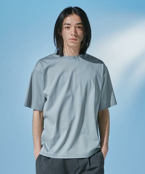 URBAN RESEARCH DOORS / アーバンリサーチ ドアーズ Tシャツ | 『UR TECH』 サマシェア クルーネックTシャツ | 詳細2