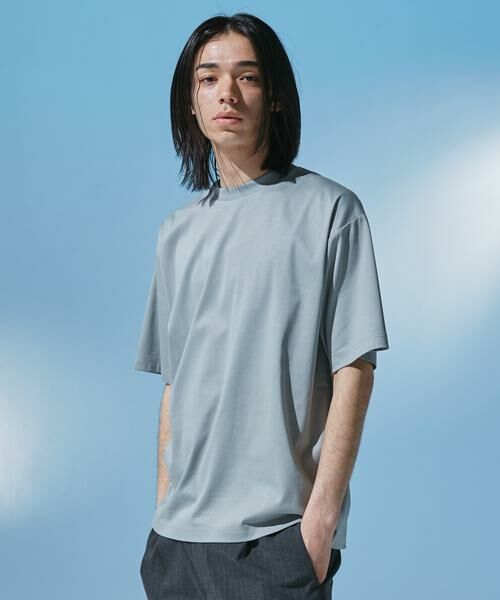 URBAN RESEARCH DOORS / アーバンリサーチ ドアーズ Tシャツ | 『UR TECH』 サマシェア クルーネックTシャツ | 詳細3