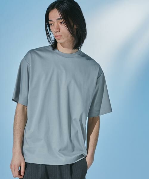 URBAN RESEARCH DOORS / アーバンリサーチ ドアーズ Tシャツ | 『UR TECH』 サマシェア クルーネックTシャツ | 詳細4