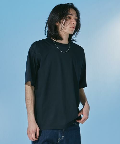 URBAN RESEARCH DOORS / アーバンリサーチ ドアーズ Tシャツ | 『UR TECH』 サマシェア クルーネックTシャツ | 詳細13