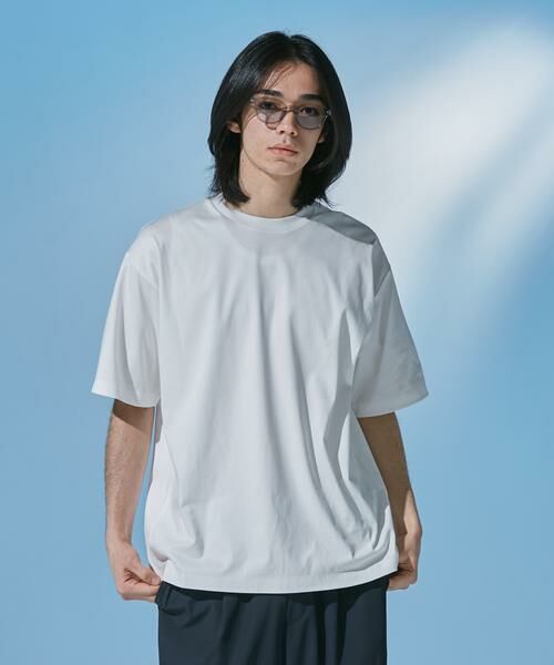 URBAN RESEARCH DOORS / アーバンリサーチ ドアーズ Tシャツ | 『UR TECH』 サマシェア クルーネックTシャツ | 詳細26