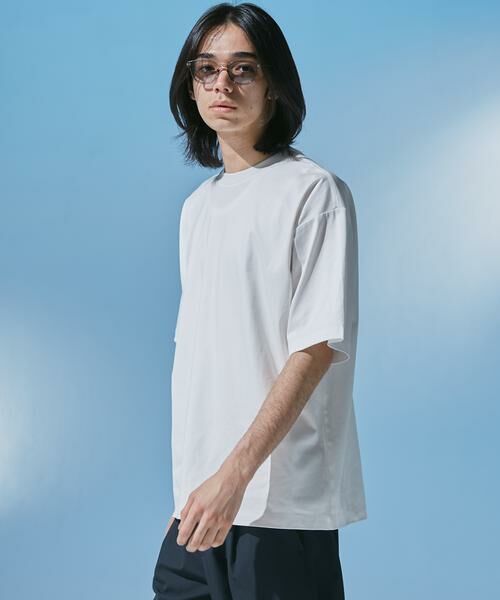 URBAN RESEARCH DOORS / アーバンリサーチ ドアーズ Tシャツ | 『UR TECH』 サマシェア クルーネックTシャツ | 詳細28