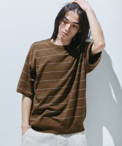 URBAN RESEARCH DOORS / アーバンリサーチ ドアーズ ニット・セーター | 『UR TECH』サマシェア クルーネックニット