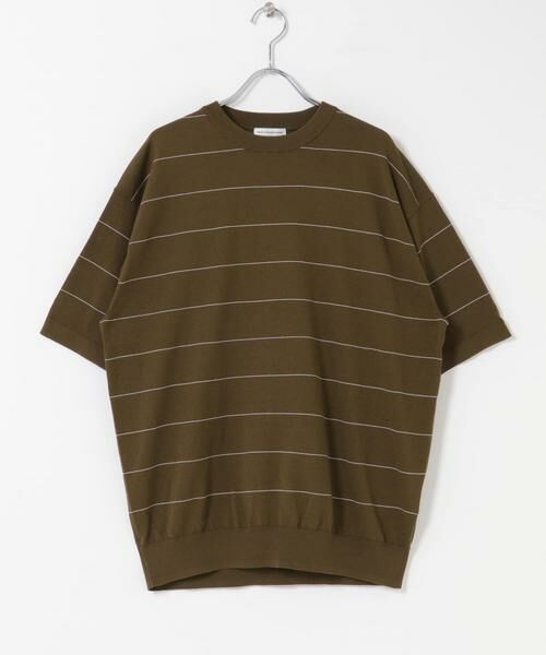 URBAN RESEARCH DOORS / アーバンリサーチ ドアーズ ニット・セーター | 『UR TECH』サマシェア クルーネックニット | 詳細9