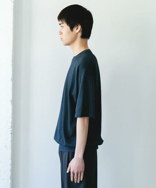 URBAN RESEARCH DOORS / アーバンリサーチ ドアーズ ニット・セーター | 『UR TECH』サマシェア クルーネックニット | 詳細25