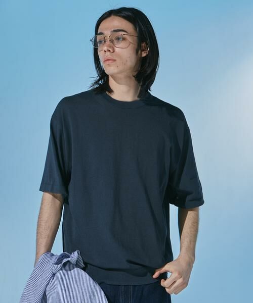 URBAN RESEARCH DOORS / アーバンリサーチ ドアーズ ニット・セーター | 『UR TECH』サマシェア クルーネックニット | 詳細14