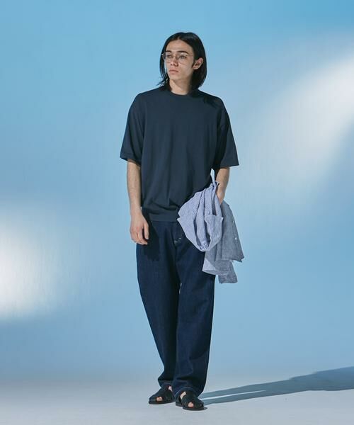 URBAN RESEARCH DOORS / アーバンリサーチ ドアーズ ニット・セーター | 『UR TECH』サマシェア クルーネックニット | 詳細16