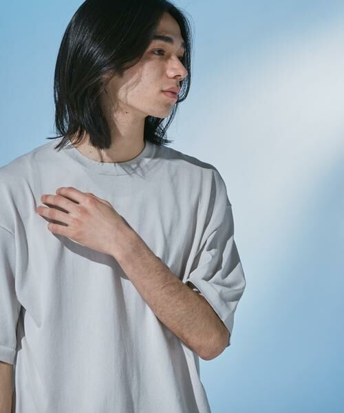 URBAN RESEARCH DOORS / アーバンリサーチ ドアーズ ニット・セーター | 『UR TECH』サマシェア クルーネックニット | 詳細21