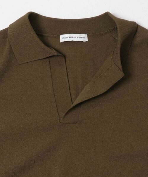 URBAN RESEARCH DOORS / アーバンリサーチ ドアーズ ニット・セーター | 『UR TECH』サマシェア スキッパーニット | 詳細9