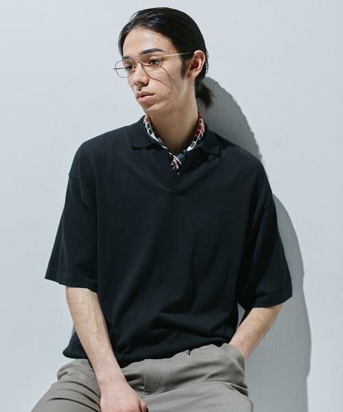 URBAN RESEARCH DOORS / アーバンリサーチ ドアーズ ニット・セーター | 『UR TECH』サマシェア スキッパーニット | 詳細17