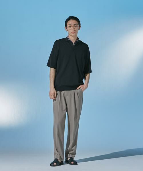 URBAN RESEARCH DOORS / アーバンリサーチ ドアーズ ニット・セーター | 『UR TECH』サマシェア スキッパーニット | 詳細21