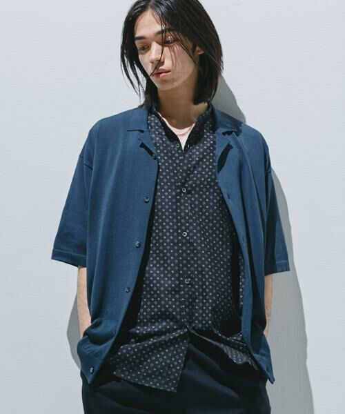 URBAN RESEARCH DOORS / アーバンリサーチ ドアーズ カーディガン・ボレロ | 『UR TECH』 サマシェア ニットカーディガン | 詳細1