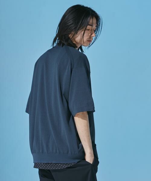 URBAN RESEARCH DOORS / アーバンリサーチ ドアーズ カーディガン・ボレロ | 『UR TECH』 サマシェア ニットカーディガン | 詳細4