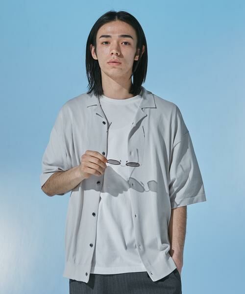 URBAN RESEARCH DOORS / アーバンリサーチ ドアーズ カーディガン・ボレロ | 『UR TECH』 サマシェア ニットカーディガン | 詳細16