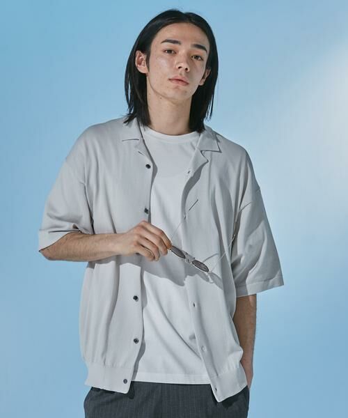 URBAN RESEARCH DOORS / アーバンリサーチ ドアーズ カーディガン・ボレロ | 『UR TECH』 サマシェア ニットカーディガン（ベージュ系その他）