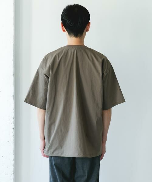 URBAN RESEARCH DOORS / アーバンリサーチ ドアーズ Tシャツ | 『UVカット/接触冷感/吸水速乾』ストレッチクロス プルオーバー | 詳細9