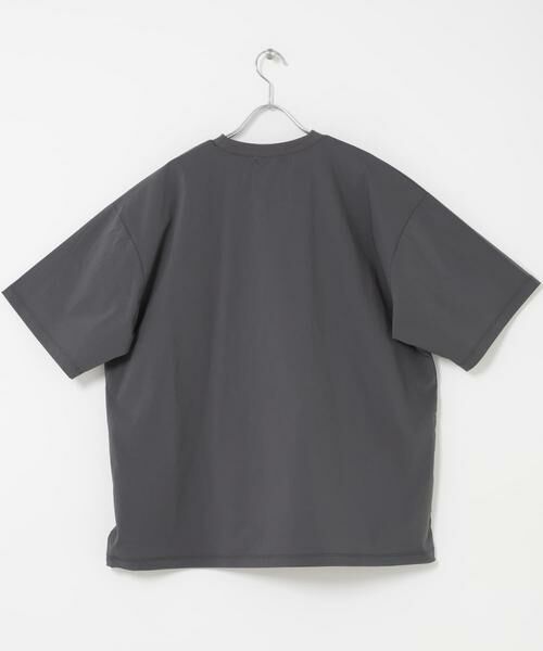 URBAN RESEARCH DOORS / アーバンリサーチ ドアーズ Tシャツ | ストレッチクロス プルオーバー | 詳細9