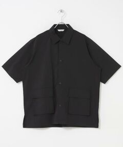 URBAN RESEARCH DOORS / アーバンリサーチ ドアーズ シャツ・ブラウス | ストレッチクロス ビッグポケットショートスリーブシャツ