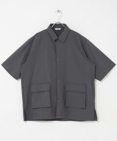 URBAN RESEARCH DOORS / アーバンリサーチ ドアーズ シャツ・ブラウス | ストレッチクロス ビッグポケットショートスリーブシャツ