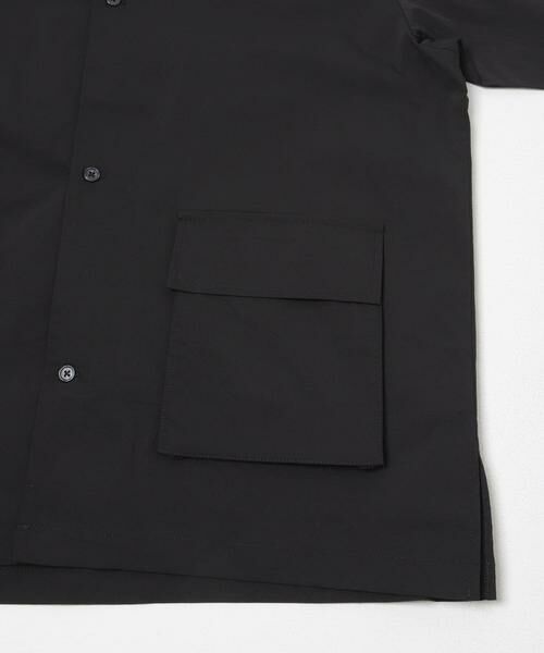 URBAN RESEARCH DOORS / アーバンリサーチ ドアーズ シャツ・ブラウス | ストレッチクロス ビッグポケットショートスリーブシャツ | 詳細4