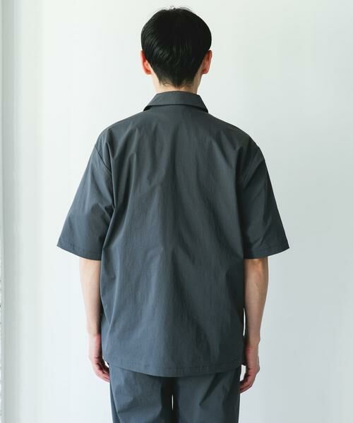 URBAN RESEARCH DOORS / アーバンリサーチ ドアーズ シャツ・ブラウス | 『UVカット/接触冷感/吸水速乾』ストレッチクロス ビッグポケットショートスリーブシャツ | 詳細29