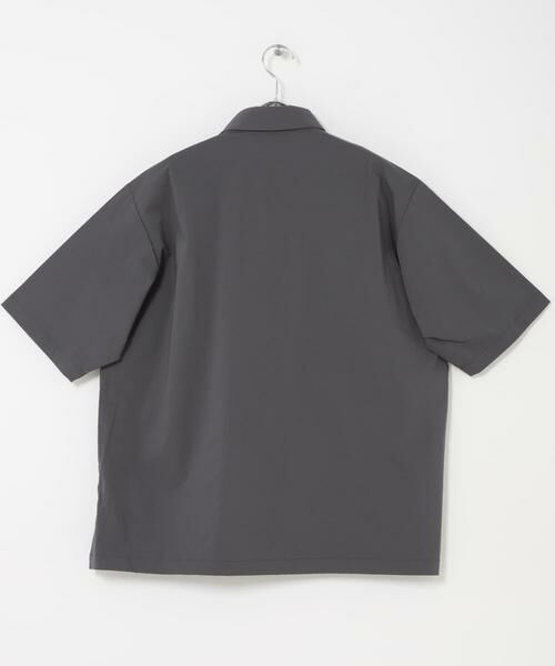 URBAN RESEARCH DOORS / アーバンリサーチ ドアーズ シャツ・ブラウス | ストレッチクロス ビッグポケットショートスリーブシャツ | 詳細8