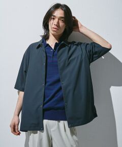 URBAN RESEARCH DOORS / アーバンリサーチ ドアーズ カーディガン・ボレロ | 『UR TECH』サマシェア ショートスリーブシャツカーディガン