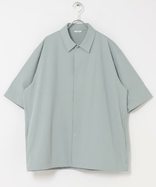 URBAN RESEARCH DOORS / アーバンリサーチ ドアーズ カーディガン・ボレロ | 『UR TECH』サマシェア ショートスリーブシャツカーディガン | 詳細12