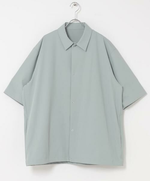 URBAN RESEARCH DOORS / アーバンリサーチ ドアーズ カーディガン・ボレロ | 『UR TECH』サマシェア ショートスリーブシャツカーディガン | 詳細8