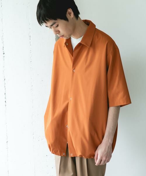 URBAN RESEARCH DOORS / アーバンリサーチ ドアーズ カーディガン・ボレロ | 『仁村紗和さん着用』『UR TECH』サマシェア ショートスリーブシャツカーディガン | 詳細25