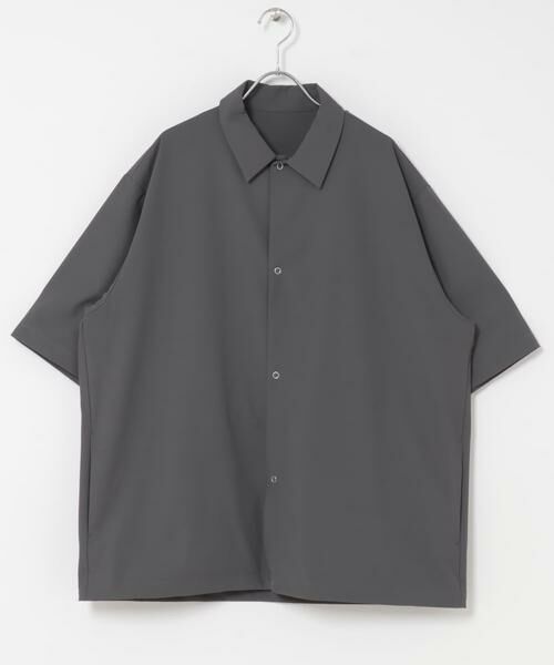 URBAN RESEARCH DOORS / アーバンリサーチ ドアーズ カーディガン・ボレロ | 『UR TECH』サマシェア ショートスリーブシャツカーディガン | 詳細26