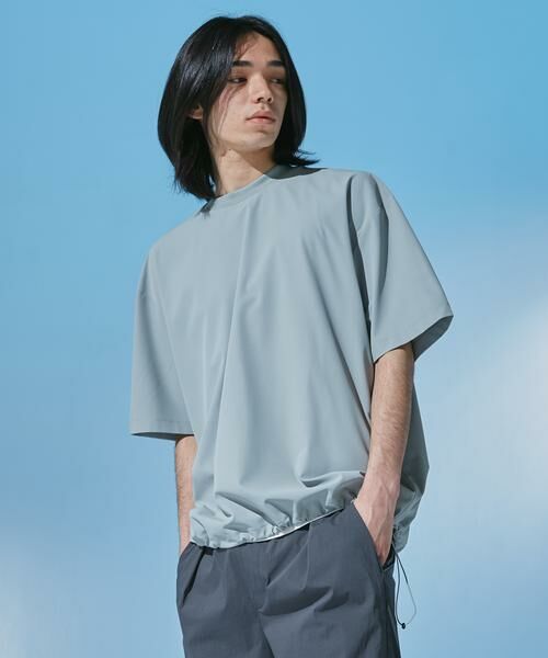 URBAN RESEARCH DOORS / アーバンリサーチ ドアーズ Tシャツ | 『UR TECH』サマシェア ショートスリーブプルオーバー | 詳細6