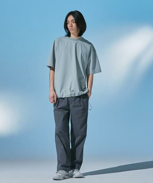 URBAN RESEARCH DOORS / アーバンリサーチ ドアーズ Tシャツ | 『UR TECH』サマシェア ショートスリーブプルオーバー | 詳細7