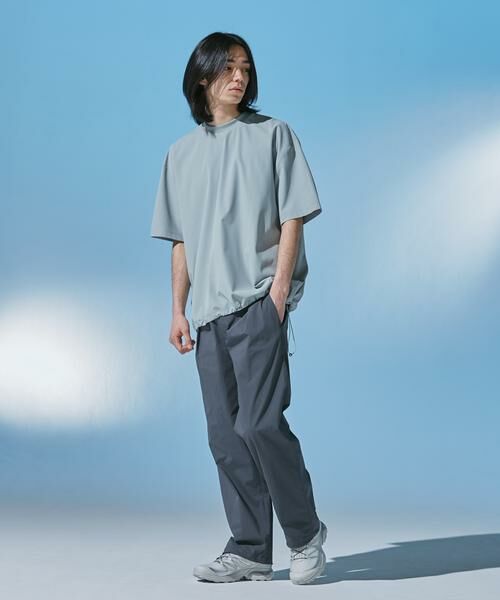 URBAN RESEARCH DOORS / アーバンリサーチ ドアーズ Tシャツ | 『UR TECH』サマシェア ショートスリーブプルオーバー | 詳細8