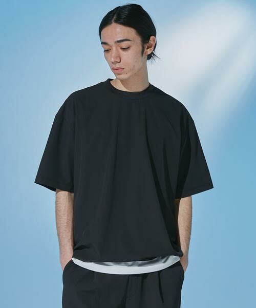 URBAN RESEARCH DOORS / アーバンリサーチ ドアーズ Tシャツ | 『UR TECH』サマシェア ショートスリーブプルオーバー | 詳細14