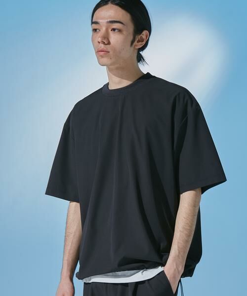 URBAN RESEARCH DOORS / アーバンリサーチ ドアーズ Tシャツ | 『UR TECH』サマシェア ショートスリーブプルオーバー | 詳細15