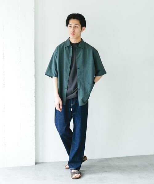 URBAN RESEARCH DOORS / アーバンリサーチ ドアーズ その他アウター | 『イージーケア/速乾/UVカット』クイックドライショートスリーブシャツカバーオール | 詳細9
