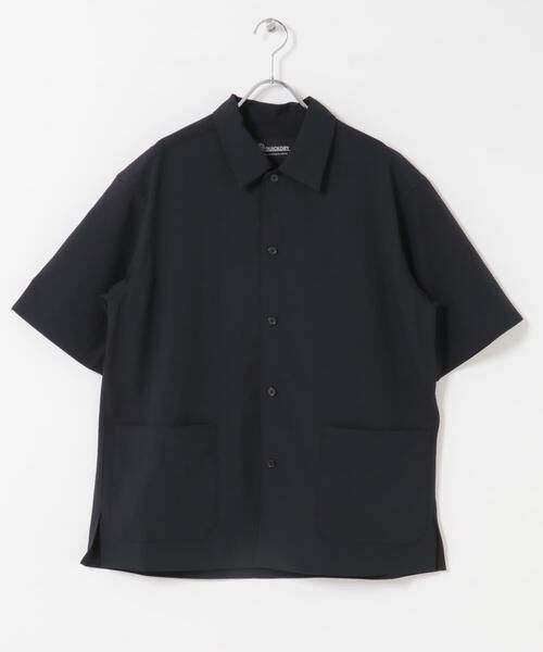 URBAN RESEARCH DOORS / アーバンリサーチ ドアーズ その他アウター | クイックドライショートスリーブシャツカバーオール（ネイビー）