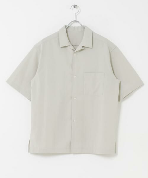 URBAN RESEARCH DOORS / アーバンリサーチ ドアーズ シャツ・ブラウス | クイックドライ オープンカラーショートスリーブシャツ | 詳細3