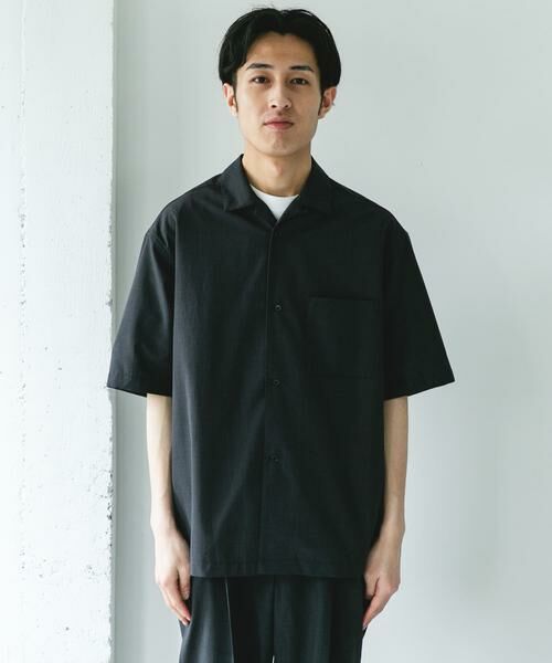 URBAN RESEARCH DOORS / アーバンリサーチ ドアーズ シャツ・ブラウス | 『イージーケア/速乾/UVカット』クイックドライ オープンカラー ショートスリーブ シャツ | 詳細29