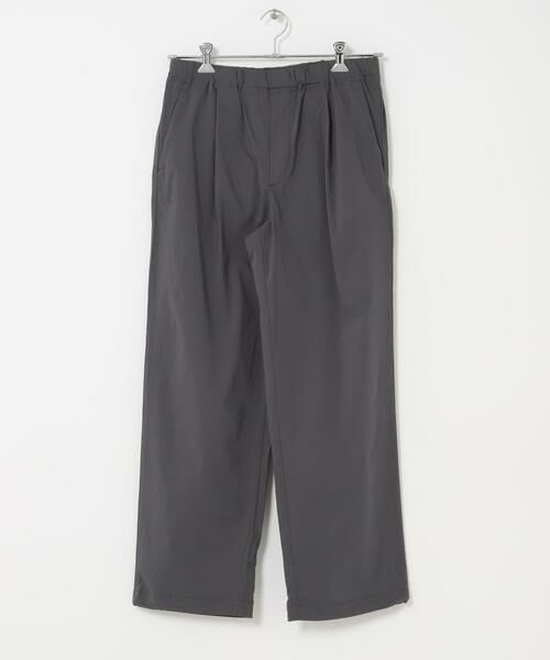 URBAN RESEARCH DOORS / アーバンリサーチ ドアーズ その他パンツ | ストレッチクロスイージーパンツ(チャコールグレー)