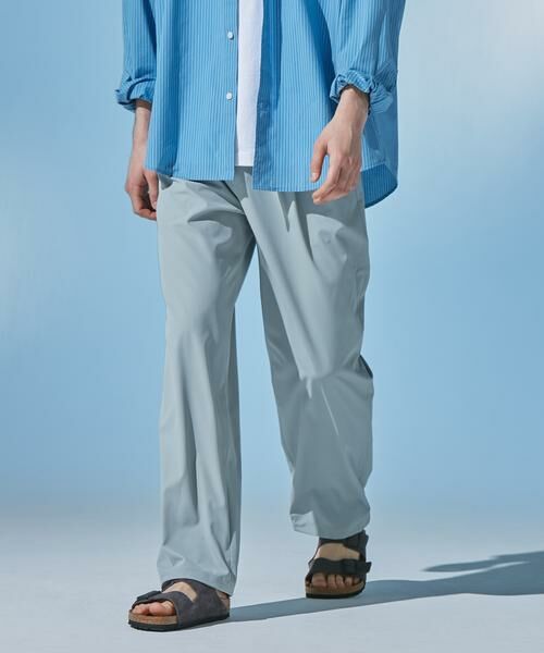 URBAN RESEARCH DOORS / アーバンリサーチ ドアーズ その他パンツ | 『UR TECH』サマシェア イージートラウザー（グリーン）