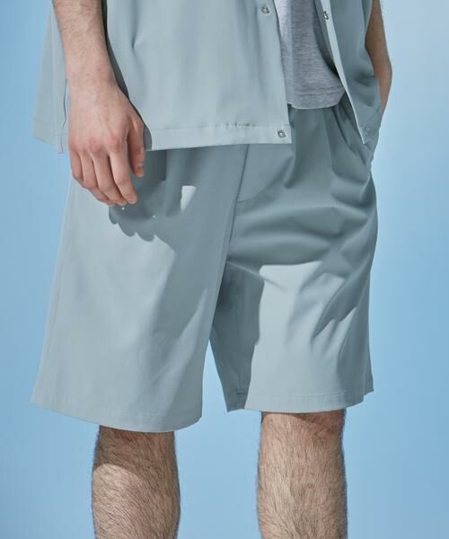 URBAN RESEARCH DOORS / アーバンリサーチ ドアーズ ショート・ハーフ・半端丈パンツ | 『UR TECH』 サマシェア イージーショーツ | 詳細1