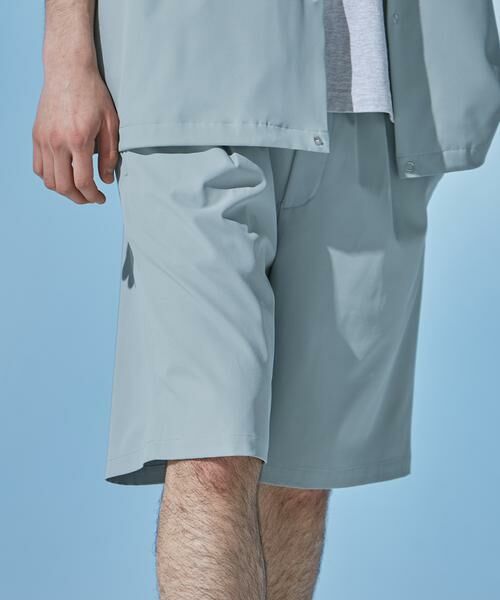 URBAN RESEARCH DOORS / アーバンリサーチ ドアーズ ショート・ハーフ・半端丈パンツ | 『UR TECH』 サマシェア イージーショーツ | 詳細4